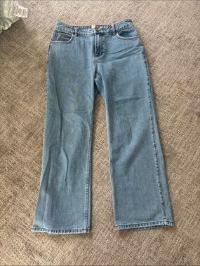 Classic Light Blue Women's Straight-Leg Jeans Billabong x The Salty Blonde